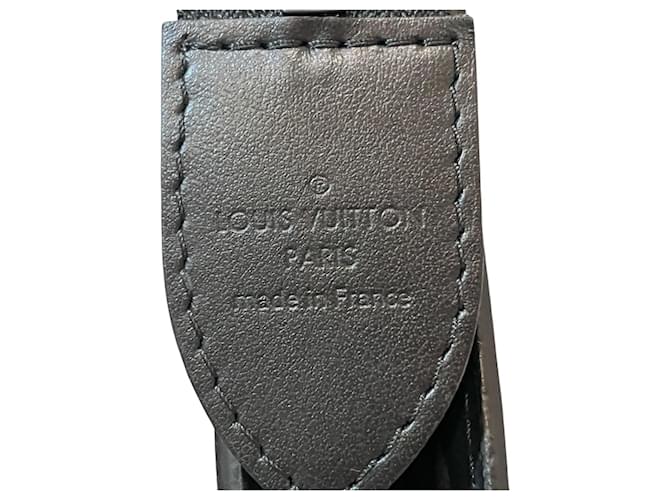 Pochette Louis Vuitton Monogram Eclipse Noir - vue 4