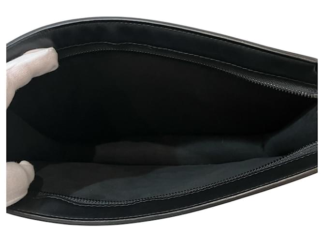 Pochette Louis Vuitton Monogram Eclipse Noir - vue 7