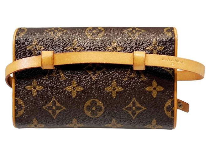 Pochette Florentine Louis Vuitton Cintura Castaño - vista 2