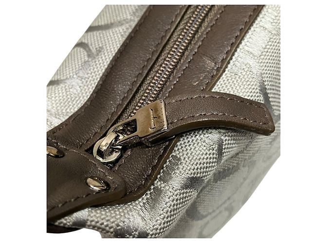 Borsa Salvatore Ferragamo Gancini Argento - vista 7
