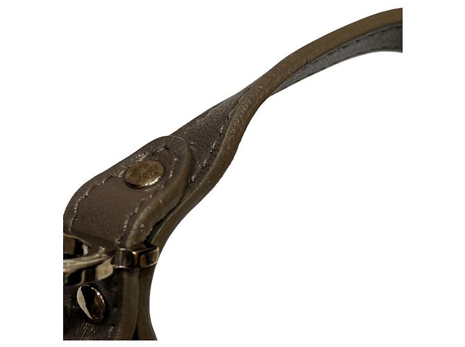 Borsa Salvatore Ferragamo Gancini Argento - vista 9