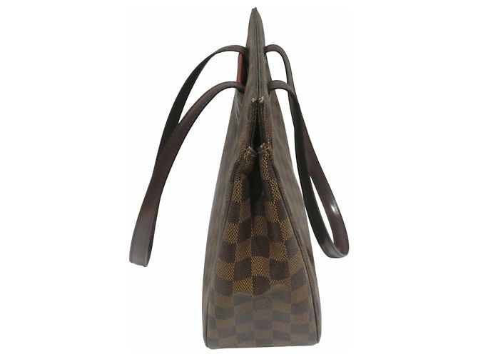 Borsa Tote Louis Vuitton Parioli PM Marrone Damier ebene - vista 7