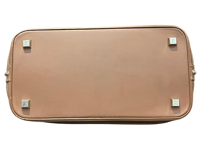 Borsa Louis Vuitton Lockit MM Marrone - vista 3