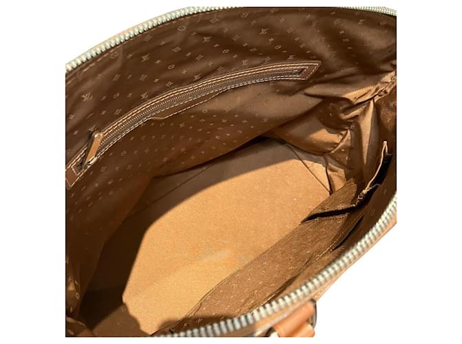 Borsa Louis Vuitton Lockit MM Marrone - vista 6