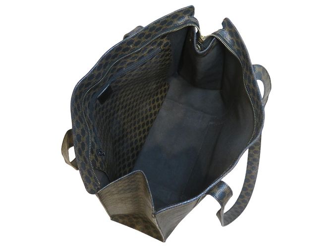 Céline Borsa Tote Celine Old Macadam marrone scuro - vista 5