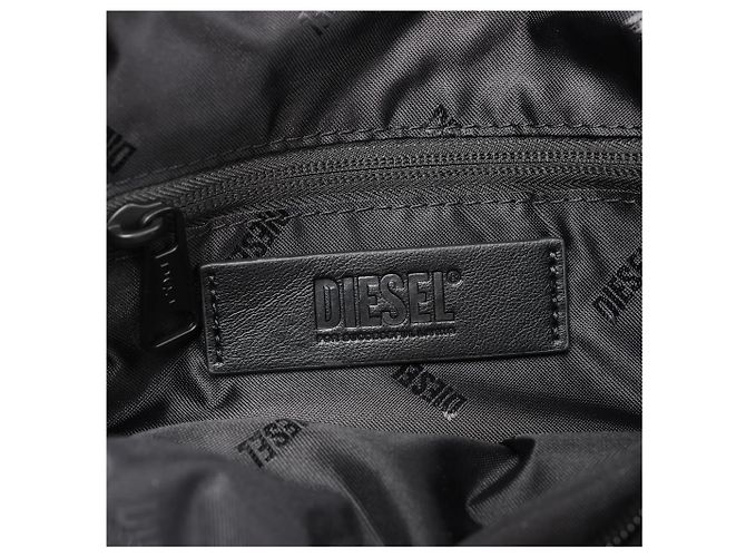 Borsa a tracolla in nylon Diesel D-Pack nera Nero - vista 12