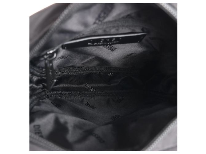 Borsa a tracolla in nylon Diesel D-Pack nera Nero - vista 13
