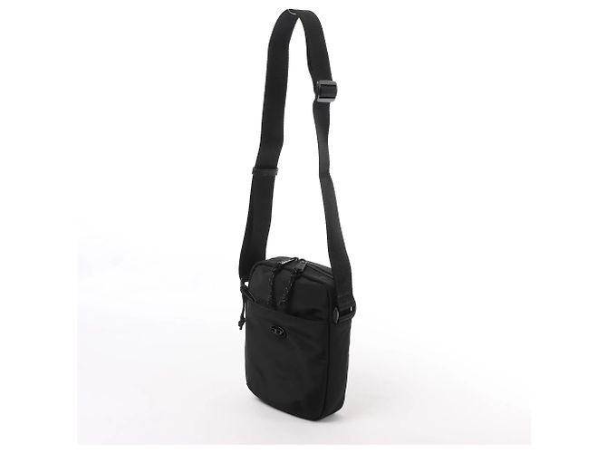 Borsa a tracolla in nylon Diesel D-Pack nera Nero - vista 2