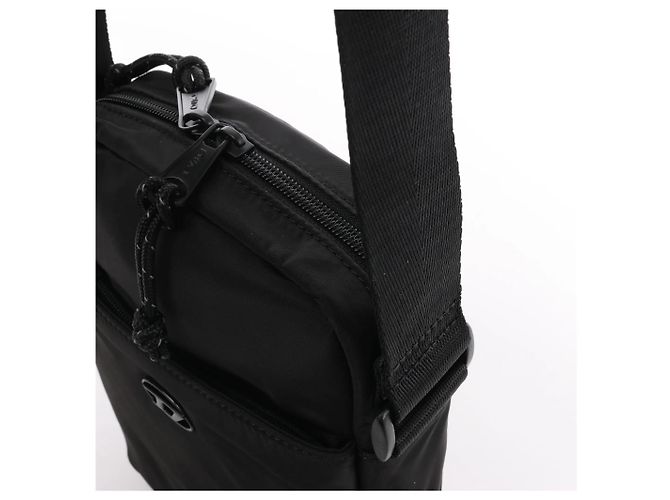 Borsa a tracolla in nylon Diesel D-Pack nera Nero - vista 7
