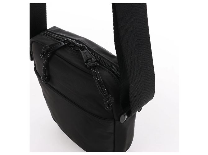 Borsa a tracolla in nylon Diesel D-Pack nera Nero - vista 8