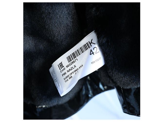 Giacca lucida Dondup in nero, 42 IT - vista 14