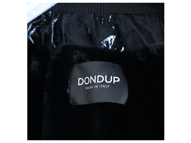 Giacca lucida Dondup in nero, 42 IT - vista 5