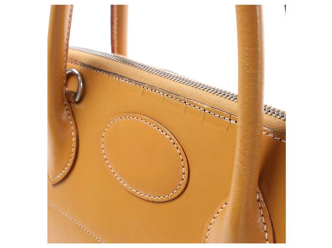 Hermès Borsa a mano in pelle HERMES Bolide 35 Marrone Naturale D: 2000 - vista 12