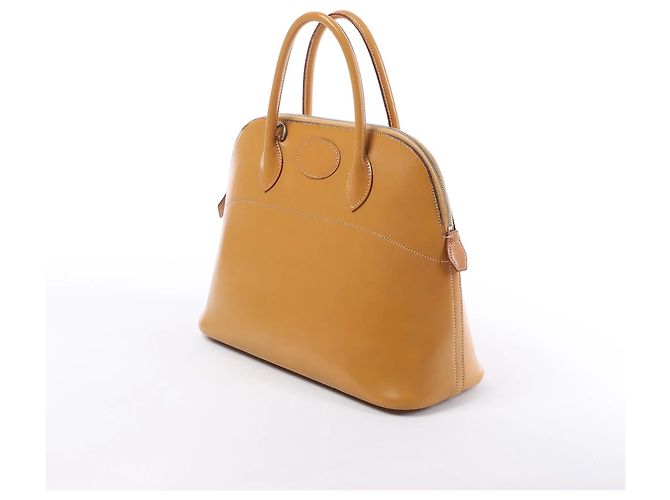Hermès Borsa a mano in pelle HERMES Bolide 35 Marrone Naturale D: 2000 - vista 2