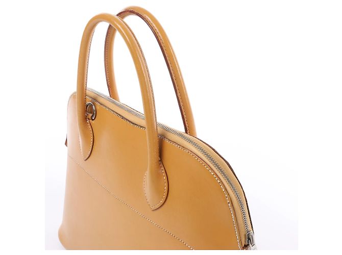 Hermès Borsa a mano in pelle HERMES Bolide 35 Marrone Naturale D: 2000 - vista 5