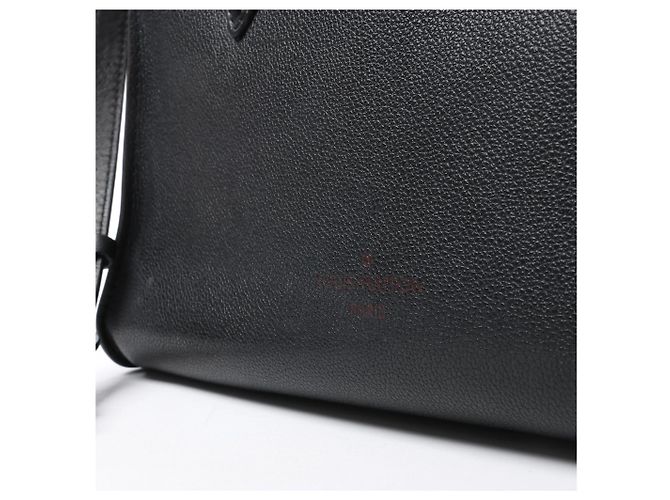 Borsa a mano 2Way Louis Vuitton On My Side MM Monogram Leather marrone x nero M53823 - vista 7