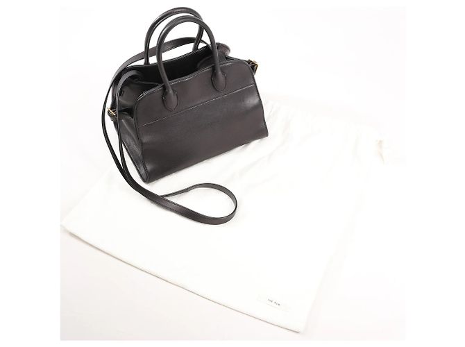 Borsa a mano 2Way Soft Margaux 10 in pelle nera di The Row Beige - vista 11