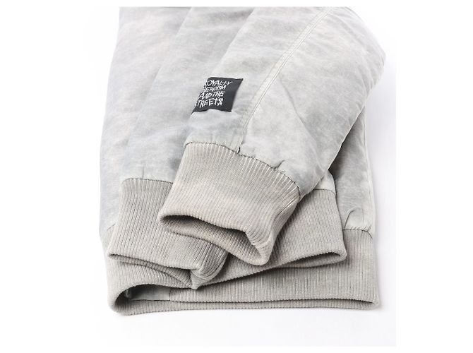 Autre Marque Ksubi Royalty Bomber Overdye Earth Jacke in Grau, M - Ansicht 11