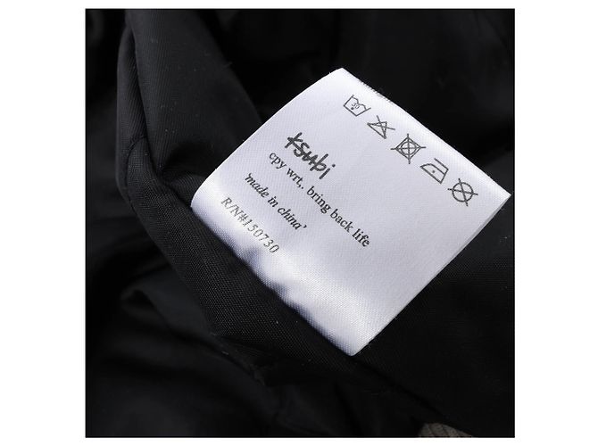 Autre Marque Ksubi Royalty Bomber Overdye Earth Jacke in Grau, M - Ansicht 4