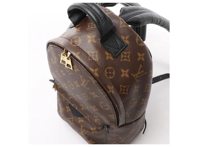 Zaino Louis Vuitton Palm Springs PM Monogram Marrone M41560 - vista 5