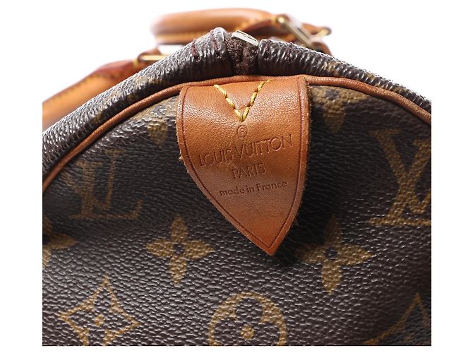 Borsa Louis Vuitton Speedy 40 Monogram M41522 Marrone - vista 11