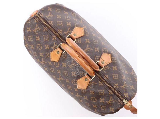 Borsa Louis Vuitton Speedy 40 Monogram M41522 Marrone - vista 4