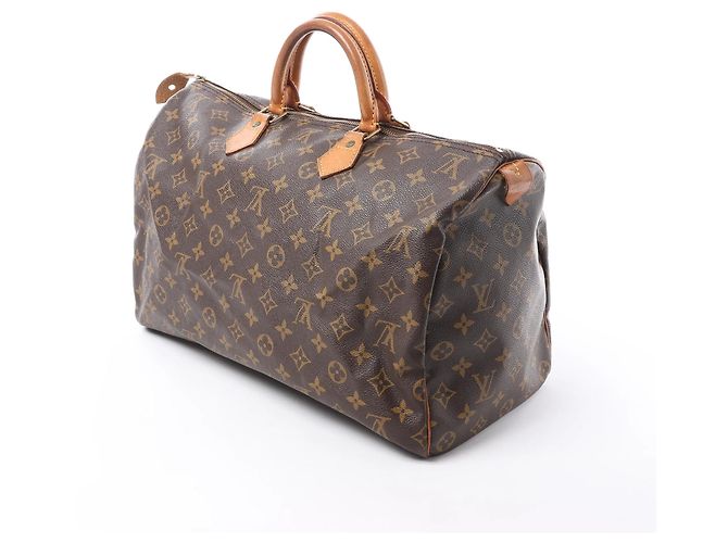 Borsa Louis Vuitton Speedy 40 Monogram M41522 Marrone - vista 6