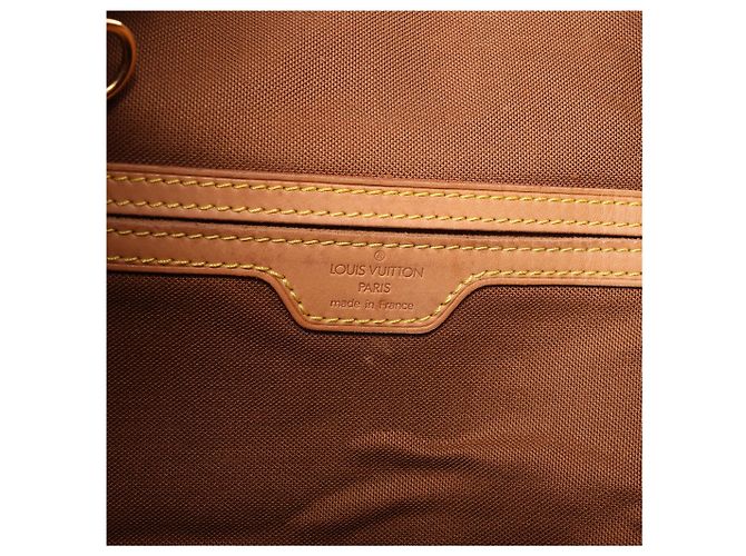 Zaino Louis Vuitton Montsouris GM Monogram Canvas Vintage Marrone M51135 - vista 12