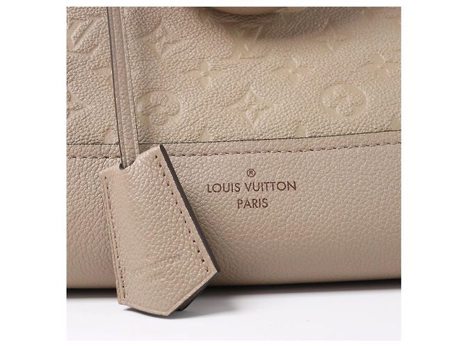 Borsa Louis Vuitton Alma PM Monogram Empreinte Neo 2Way in Beige M44885 Bordò - vista 6