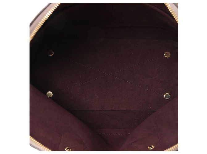 Borsa Louis Vuitton Alma PM Monogram Empreinte Neo 2Way in Beige M44885 Bordò - vista 8