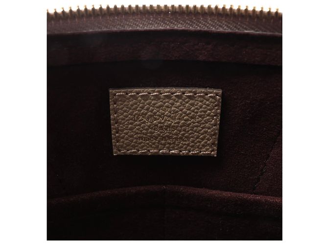 Borsa Louis Vuitton Alma PM Monogram Empreinte Neo 2Way in Beige M44885 Bordò - vista 9