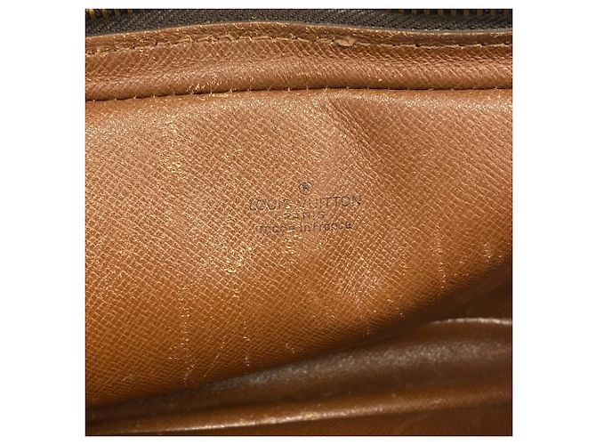 Borsa a Spalla Louis Vuitton Monogram Pochette Marly Bandoulière Marrone - vista 5
