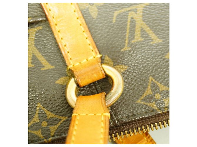 Borsa Tote Louis Vuitton Monogram Totally PM Marrone - vista 10