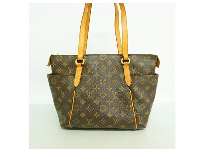 Borsa Tote Louis Vuitton Monogram Totally PM Marrone - vista 12
