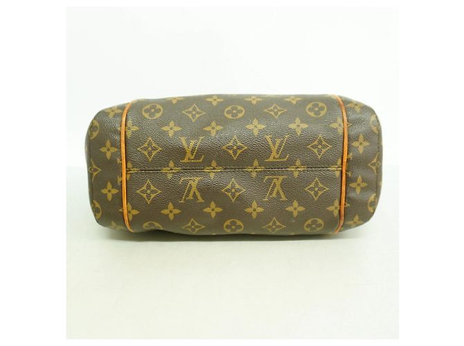 Borsa Tote Louis Vuitton Monogram Totally PM Marrone - vista 3