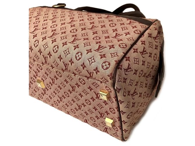 Borsa Louis Vuitton Josephine GM Rosso - vista 7