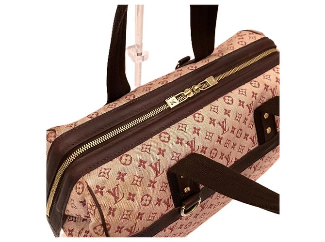 Borsa Louis Vuitton Josephine GM Rosso - vista 8