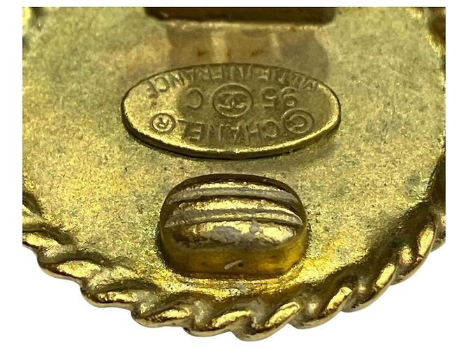 Orecchini a clip placcati oro Chanel - vista 7