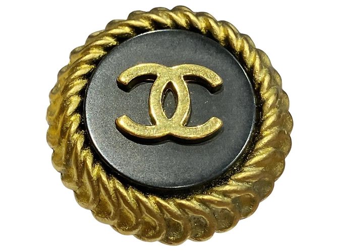 Orecchini a clip placcati oro Chanel - vista 9
