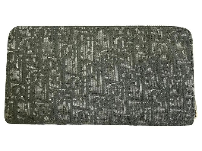Christian Dior Dior Saddle Long Zip Wallet Schwarz - Ansicht 2