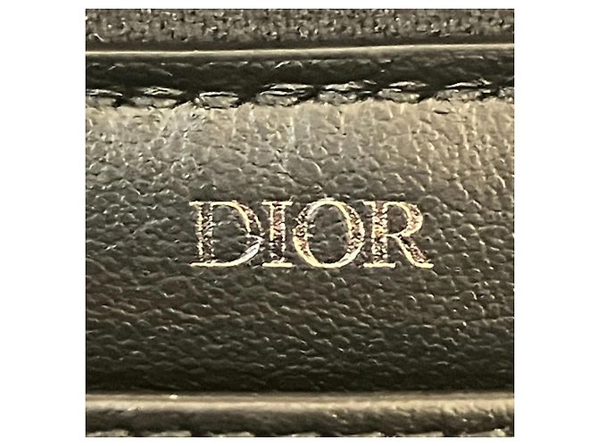 Christian Dior Dior Saddle Long Zip Wallet Schwarz - Ansicht 4