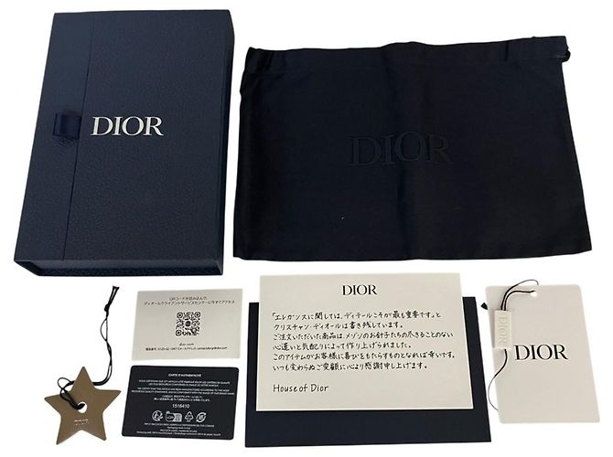 Christian Dior Dior Saddle Long Zip Wallet Schwarz - Ansicht 5