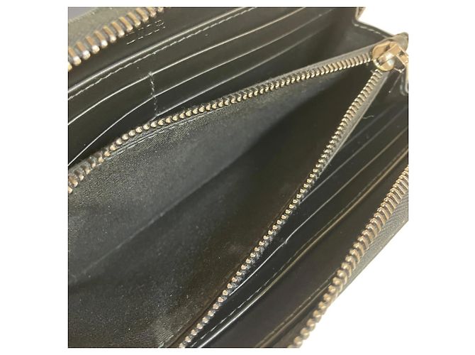 Christian Dior Dior Saddle Long Zip Wallet Schwarz - Ansicht 6