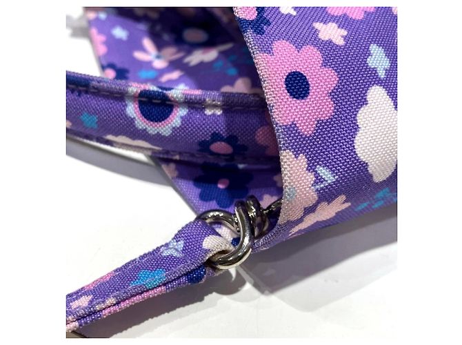 Borsa a tracolla Balenciaga Wheel XS Porpora - vista 7