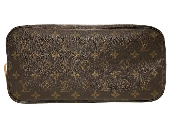 Borsa Tote Louis Vuitton Neverfull PM Marrone - vista 3
