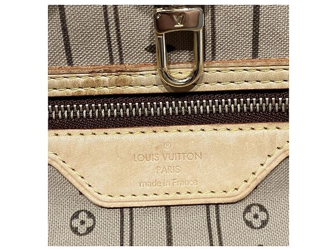 Borsa Tote Louis Vuitton Neverfull PM Marrone - vista 4