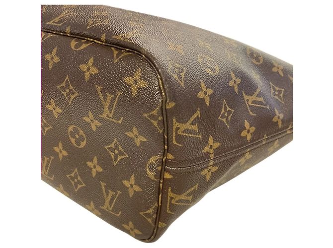 Borsa Tote Louis Vuitton Neverfull PM Marrone - vista 6