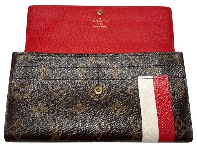 Louis Vuitton Portefeuille Sarah Bellboy Long Wallet Brown - view 3