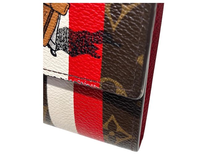 Louis Vuitton Portefeuille Sarah Bellboy Long Wallet Brown - view 5