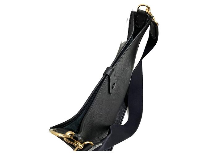 Hermès Borsa a tracolla Hermes Evelyne GM Nero - vista 6